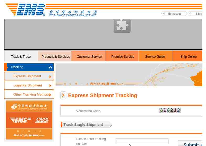 ems china post group tracking